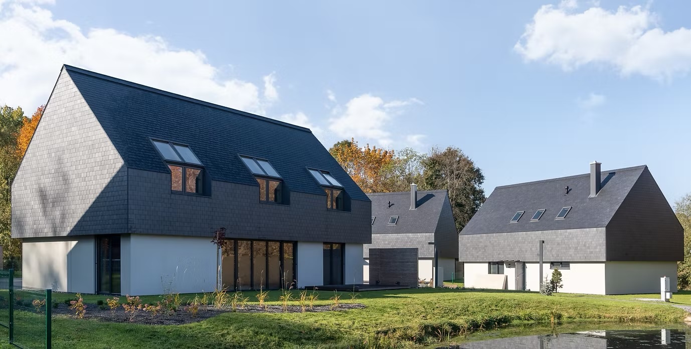 Kvartalo architektūra iš Pavilnio gatvės